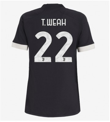 Juventus Timothy Weah #22 Tercera Equipación Mujer 2023-24 Manga Corta